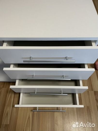 Письменный стол бу с доп.модулем Mikke lkea