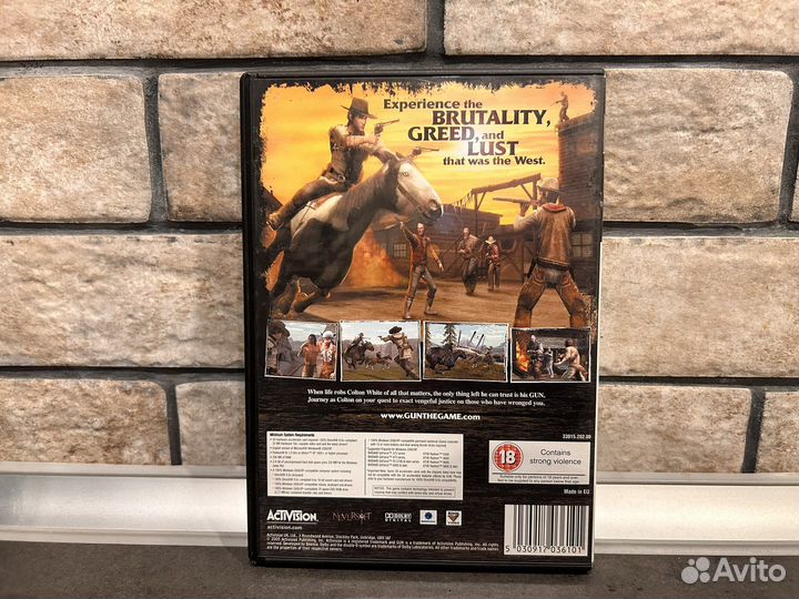 Gun (иностранный DVD-Box, PC)