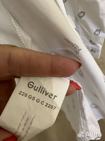 Рубашка для девочки 146