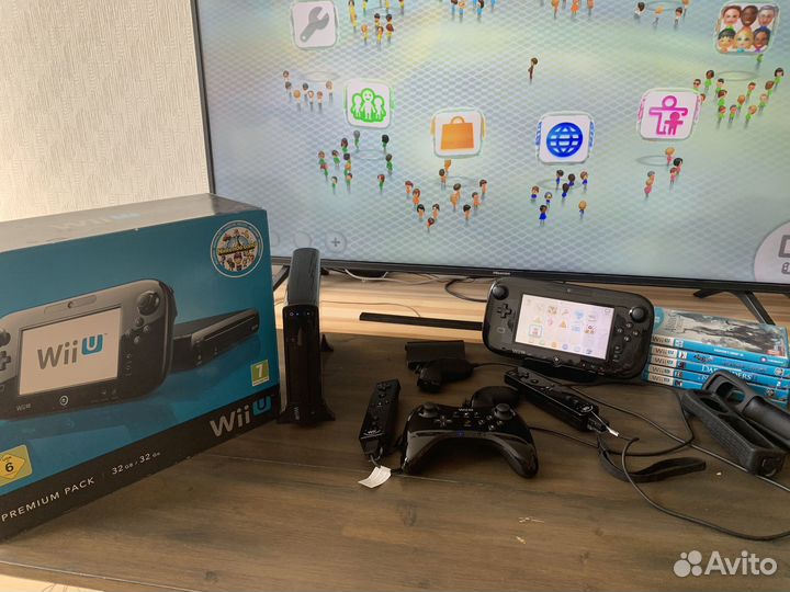 Игровая приставка Nintendo Wii U (Мега комплект)