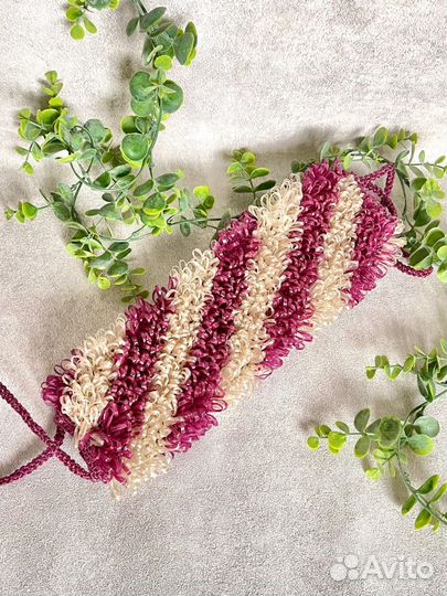 Мочалка ручной работы