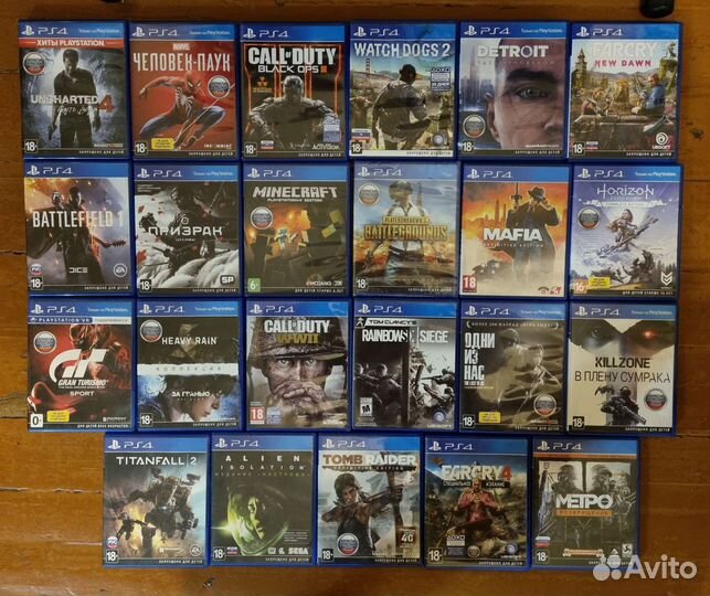 Игры для Sony playstation 4