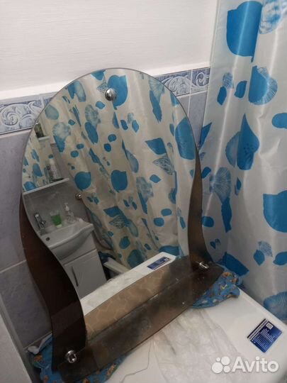 Зеркало в ванную бу