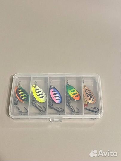 Блесны вертушки (набор 7, 10 гр)