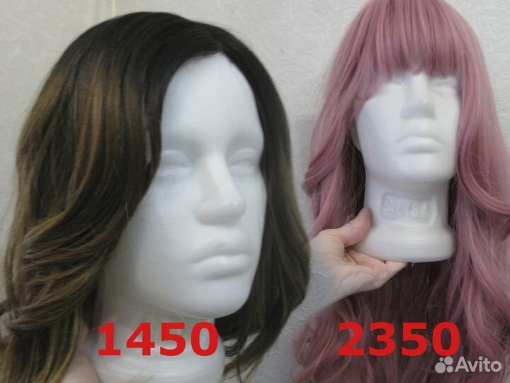Новые парики на сетке и с челкой