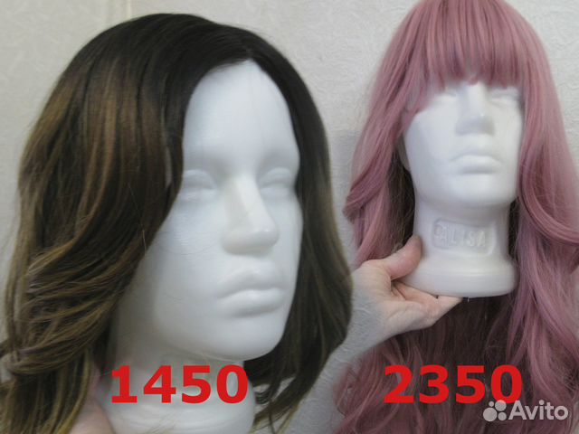 Новые парики на сетке и с челкой