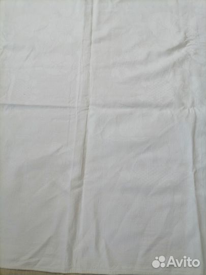 Скатерть белая ссср, очень плотный хлопок