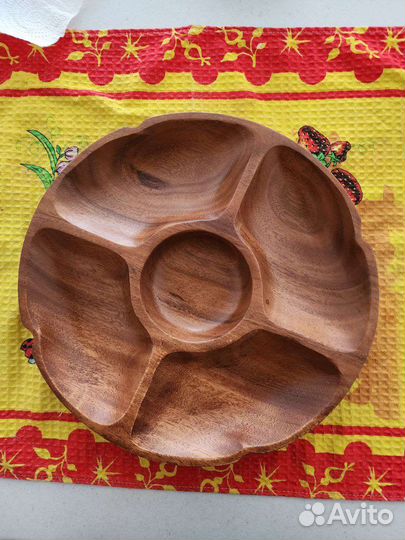 Манежница деревяннаяс 5мя отсеками