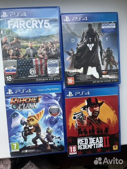 Игры для приставок ps4