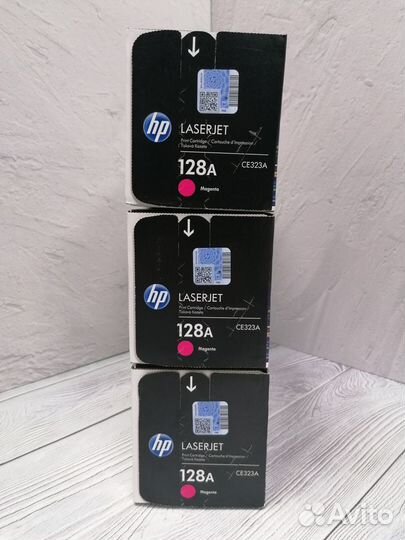 Картриджи оригинальные HP CE323A разные