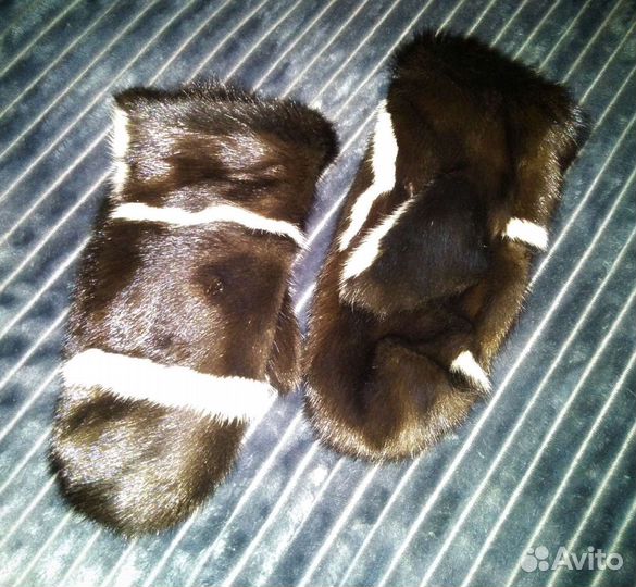 Варежки норка (новые)