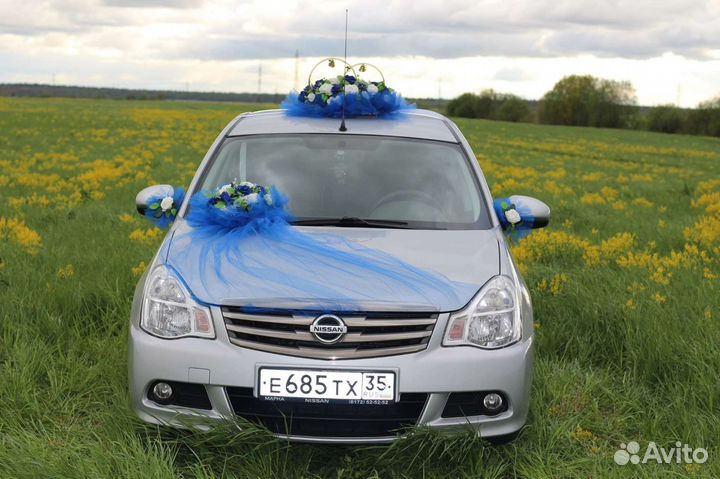 Украшения на свадебную машину