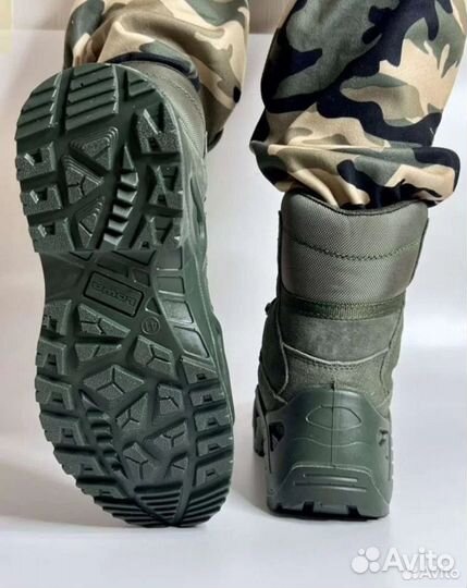 Берцы мужские тактические lowa Олива