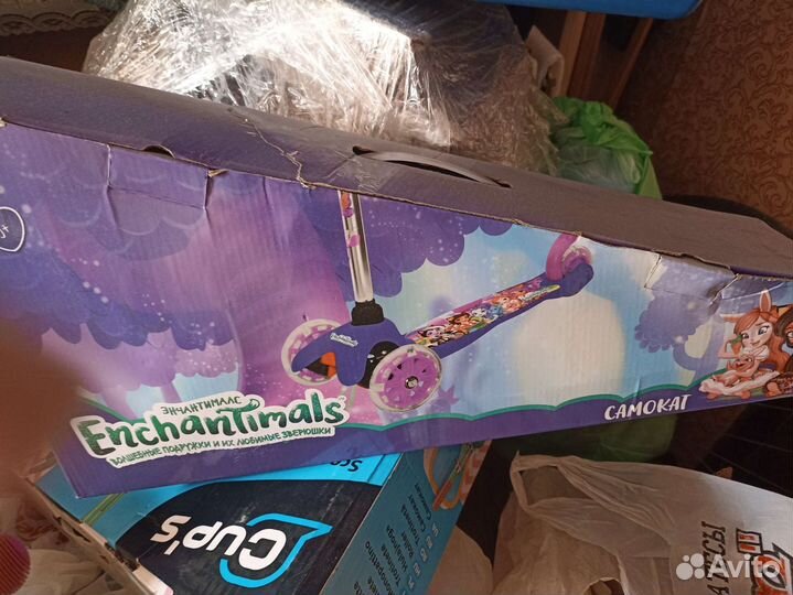 Самокат детский трехколесный