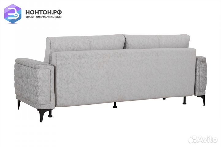 Диван тик-так Руди светло-серый