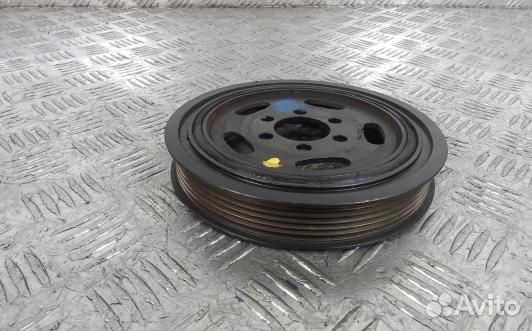 Шкив коленвала демпферный дизельный jaguar XF (X25