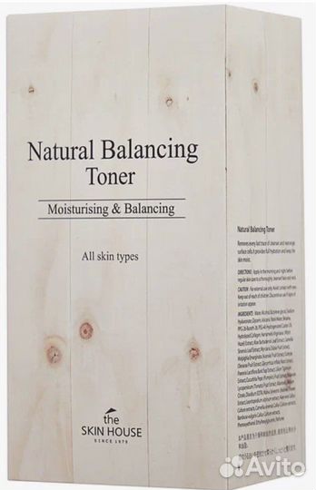 Балансирующий тонер для лица и шеи