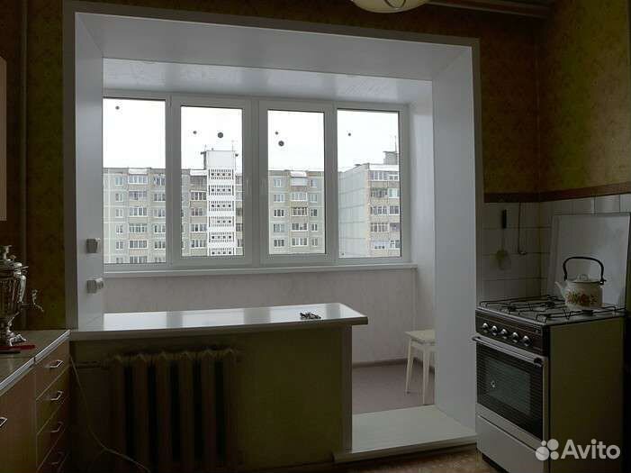 Балкон пластиковый и алюминиевый с отделкой