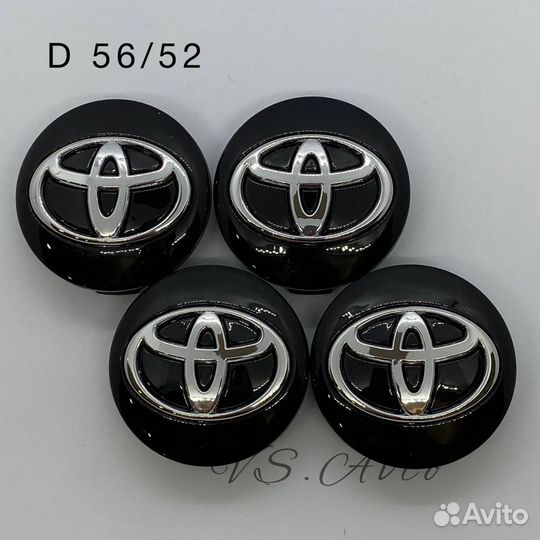 Колпачки на диски(заглушки) Toyota D56/52