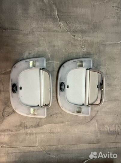 Задние плафоны потолка w220