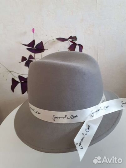 Шляпа фетровая женская