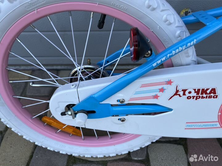 Велосипед royal baby stargirl 18 голубой