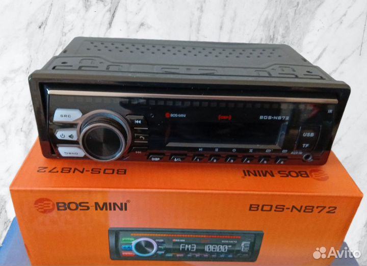 Процессорная магнитола 1 din Boss-Mini Boss-872DSP