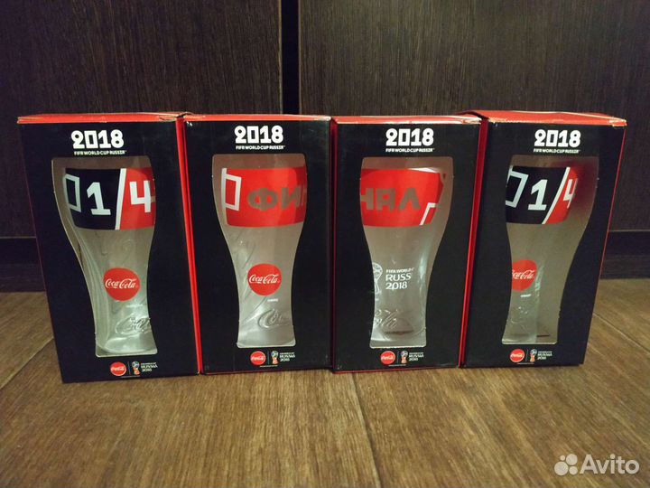 Стаканы coca cola fifa