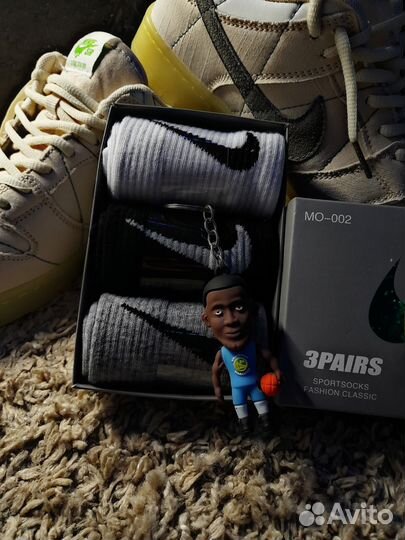 Носки в коробке 3 пары