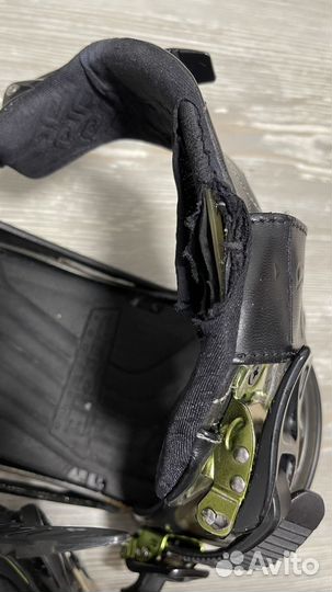 Крепление для сноуборда ride EL hefe, Carbon