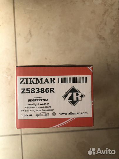 Форсунка омывателя фар VW 5K0955978A Z58386R