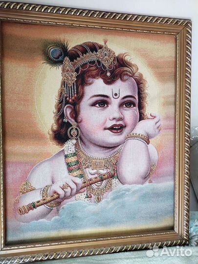 Портрет тканный