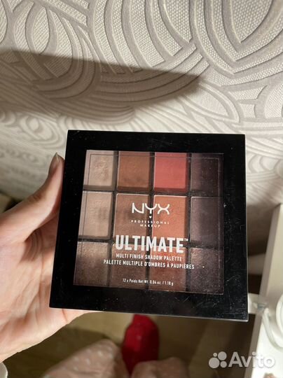 Палетка теней nyx