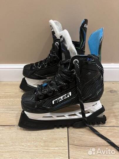 Хоккейные коньки bauer x-lp yth 13 размер