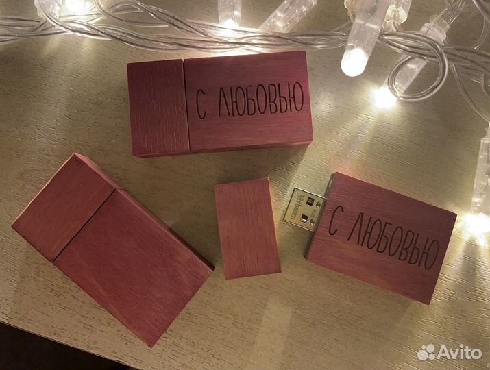 Деревянная флэшка 8 гб