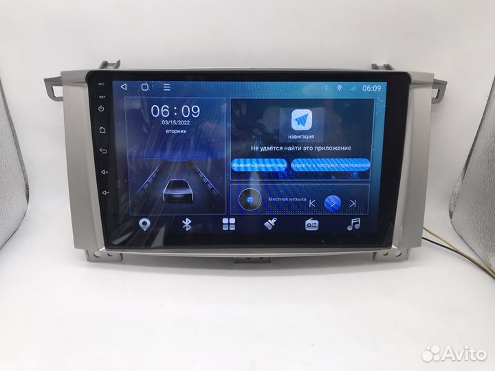 Магнитола Toyota Land Cruiser 105 3+32 TS18 DSP