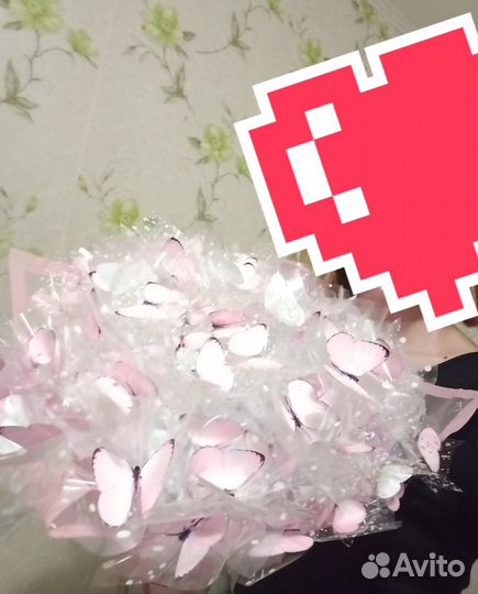 Букет из бабочек ручной работы на заказ