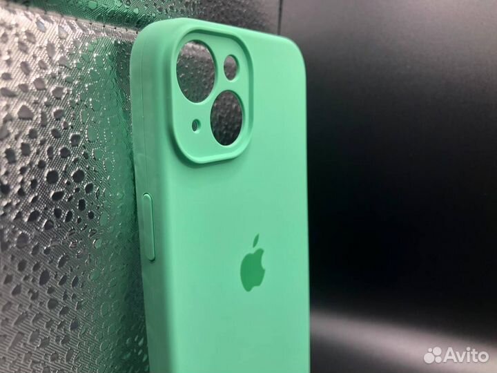 Чехол-бампер для iPhone 14 Silicon Case Spearmint