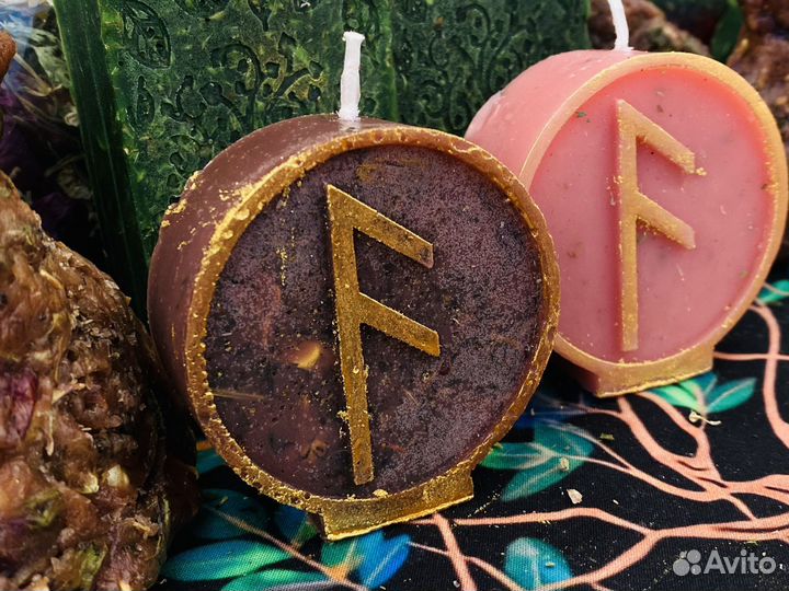 Восковая свеча Ансуз предсказания