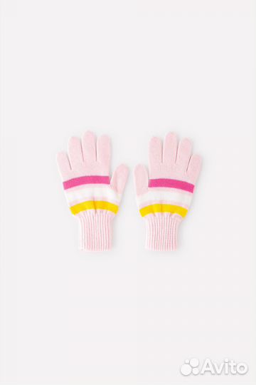 Перчатки для девочки Crockid кв 10006 персик (15)