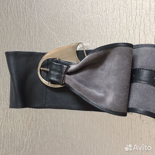 Ремень Нат кожа Sisley 40-42р