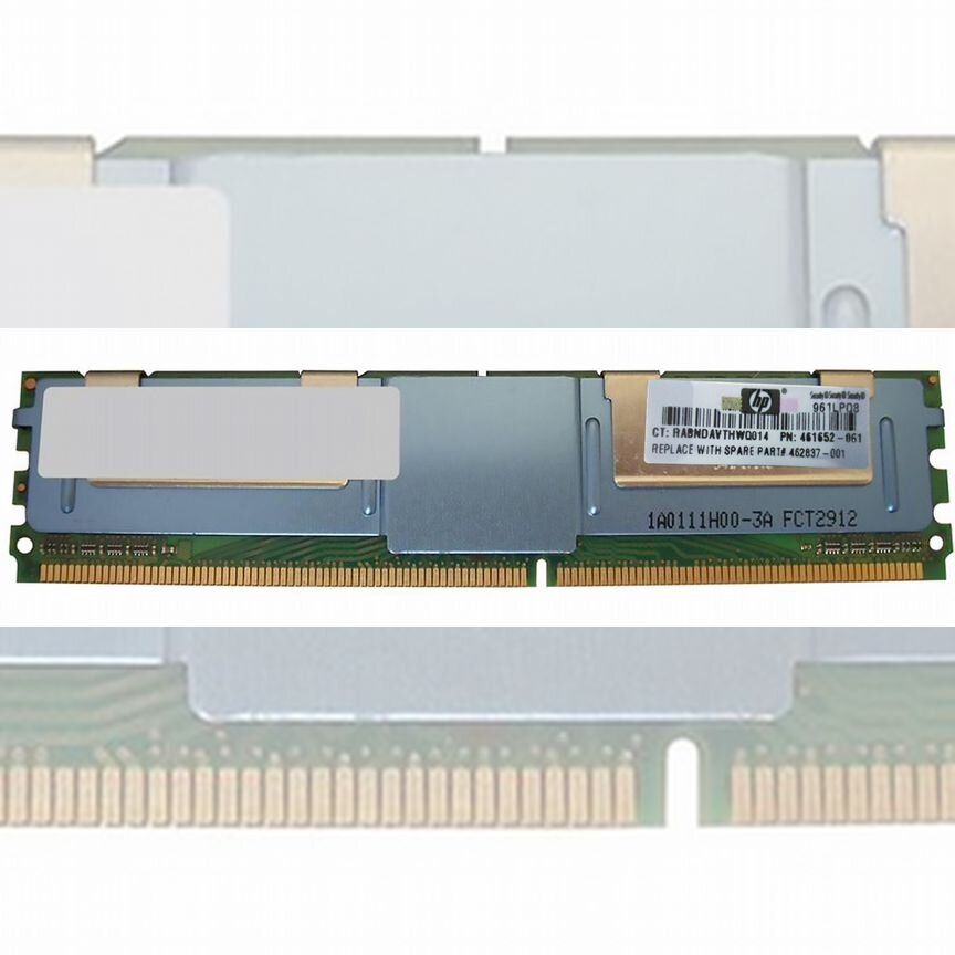 [462837-001] Оперативная Память Hp Ddr2 1024mb 462837-001