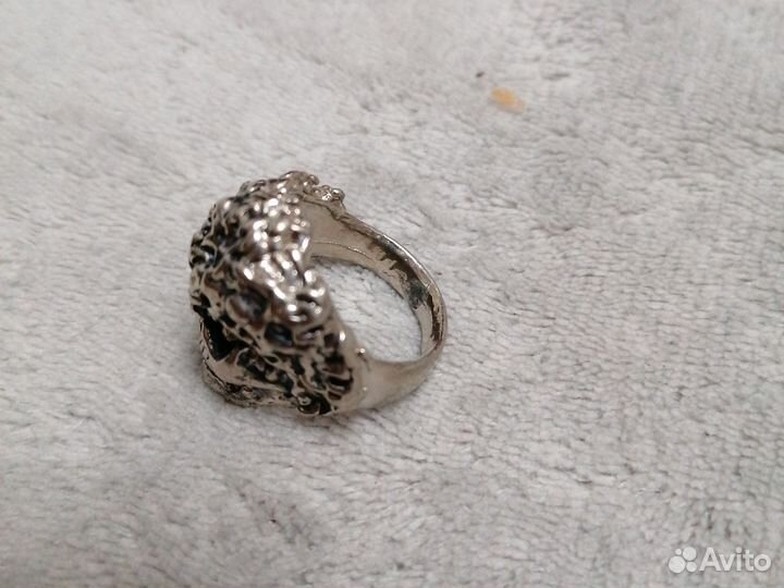 Кольцо металлическое мужское