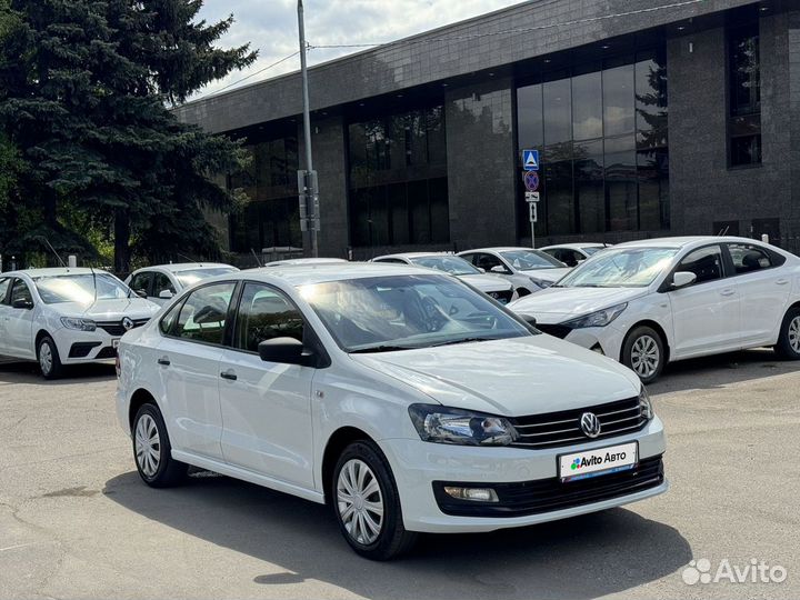 Volkswagen Polo 1.6 AT, 2019, 239 311 км