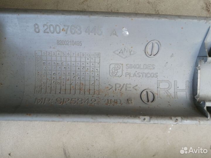 Обшивка стойки лобового стекла для Renault Logan 1