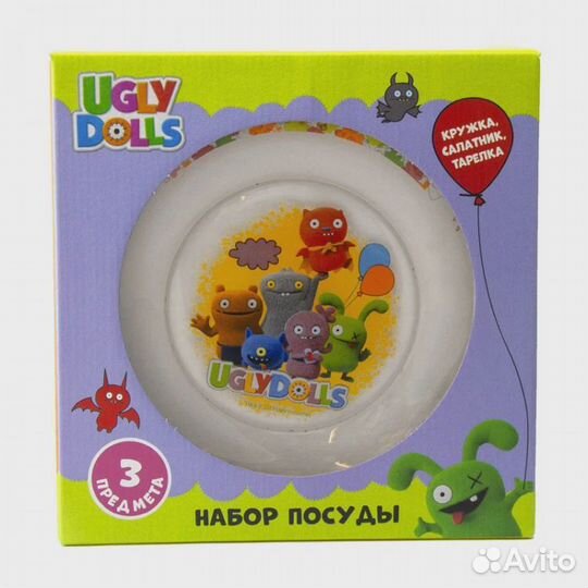Детская посуда Ugly Dolls, Куклы