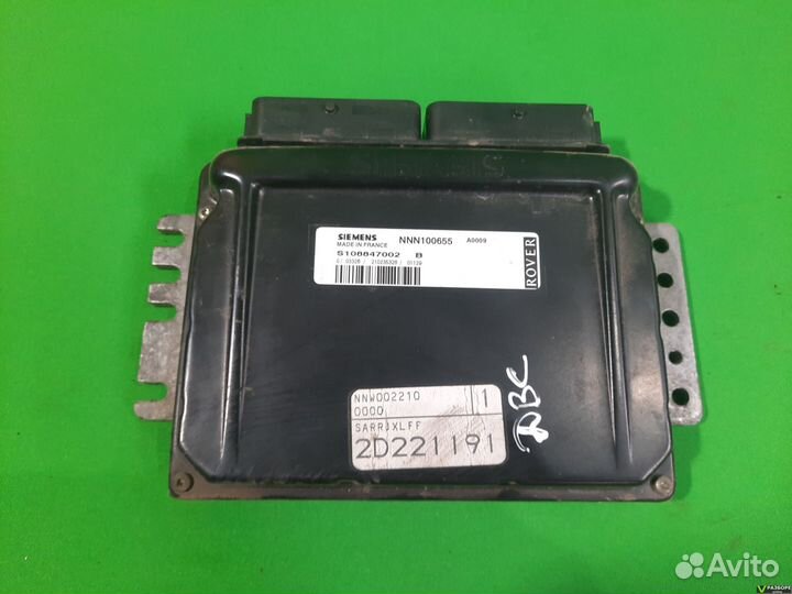 Эбу двигателя 25k4f Rover 75