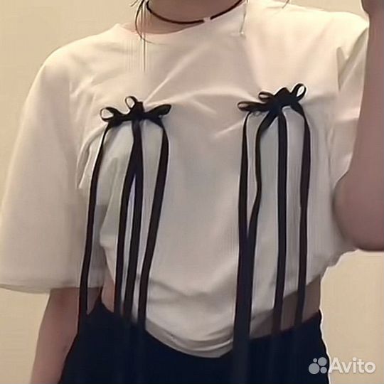 Футболка с бантиками; Bow t-shirt