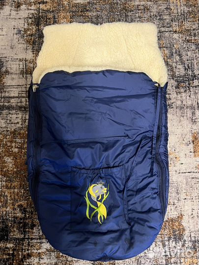 Зимний конверт в коляску