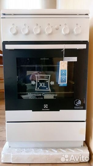 Плита газовая Electrolux EKG951108W 50см (Румыния)